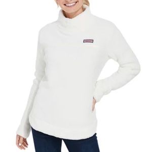 Vineyard Vines Teddy Funnel Neck Pullover Small
